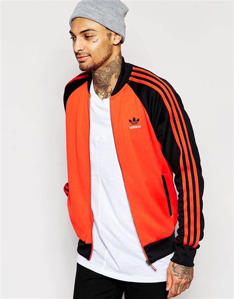 adidas orange jacke herren|Orange Jackets .